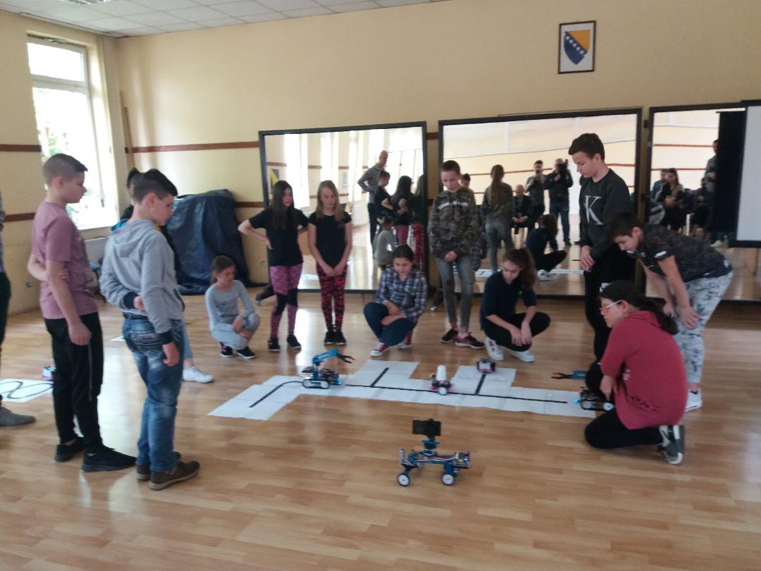 Demonstracija učeničkih vještina iz oblasti robotike
